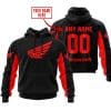 CUSTOM NAME RACING – LIMITED EDITION – HONDA – RED