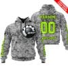 LIMITED EDITION PRODUCTS – US ARMY V1 – CAN AM RACING – CUSTOM NAME – NEON