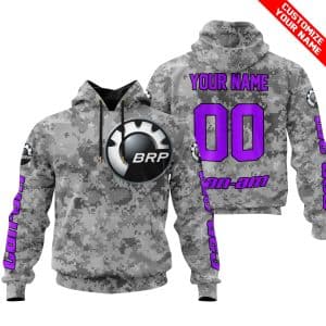 LIMITED EDITION PRODUCTS – US ARMY V1 – CAN AM RACING – CUSTOM NAME – PURPLE