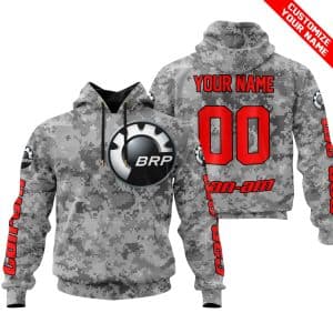 LIMITED EDITION PRODUCTS – US ARMY V1 – CAN AM RACING – CUSTOM NAME – RED