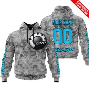 LIMITED EDITION PRODUCTS – US ARMY V1 – CAN AM RACING – CUSTOM NAME – SKY BLUE
