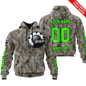 LIMITED EDITION PRODUCTS – US ARMY V2 – CAN AM RACING – CUSTOM NAME – GREEN
