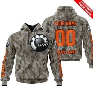 LIMITED EDITION PRODUCTS – US ARMY V2 – CAN AM RACING – CUSTOM NAME – ORANGE