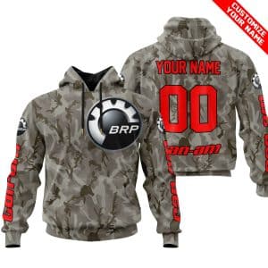LIMITED EDITION PRODUCTS – US ARMY V2 – CAN AM RACING – CUSTOM NAME – RED