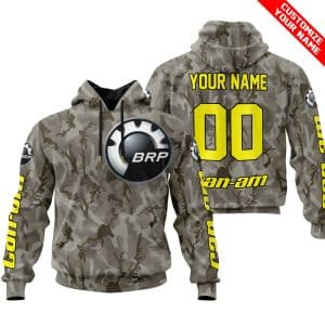 LIMITED EDITION PRODUCTS – US ARMY V2 – CAN AM RACING – CUSTOM NAME – YELLOW