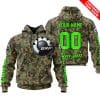 LIMITED EDITION PRODUCTS – US ARMY V3 – CAN AM RACING – CUSTOM NAME – GREEN