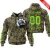 LIMITED EDITION PRODUCTS – US ARMY V3 – CAN AM RACING – CUSTOM NAME – GREEN 1