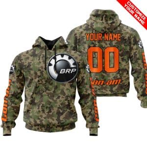 LIMITED EDITION PRODUCTS – US ARMY V3 – CAN AM RACING – CUSTOM NAME – ORANGE