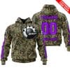 LIMITED EDITION PRODUCTS – US ARMY V3 – CAN AM RACING – CUSTOM NAME – PURPLE