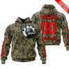 LIMITED EDITION PRODUCTS – US ARMY V3 – CAN AM RACING – CUSTOM NAME – RED