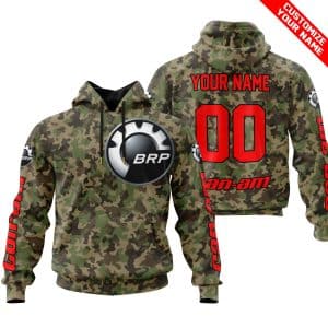 LIMITED EDITION PRODUCTS – US ARMY V3 – CAN AM RACING – CUSTOM NAME – RED