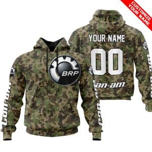 LIMITED EDITION PRODUCTS – US ARMY V3 – CAN AM RACING – CUSTOM NAME – WHITE