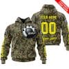 LIMITED EDITION PRODUCTS – US ARMY V3 – CAN AM RACING – CUSTOM NAME – YELLOW