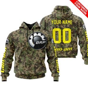 LIMITED EDITION PRODUCTS – US ARMY V3 – CAN AM RACING – CUSTOM NAME – YELLOW