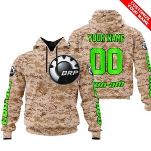 LIMITED EDITION PRODUCTS – US MARINE – CAN AM RACING – CUSTOM NAME – GREEN