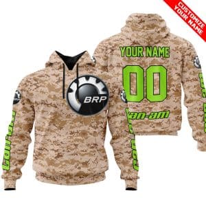 LIMITED EDITION PRODUCTS – US MARINE – CAN AM RACING – CUSTOM NAME – GREEN 1