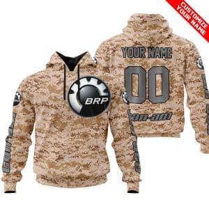 LIMITED EDITION PRODUCTS – US MARINE – CAN AM RACING – CUSTOM NAME – GREY