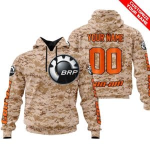 LIMITED EDITION PRODUCTS – US MARINE – CAN AM RACING – CUSTOM NAME – ORANGE