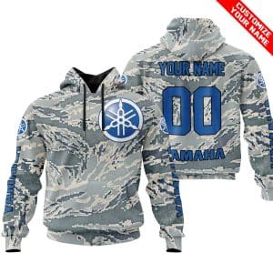 LIMITED EDITION PRODUCTS – US AIR PORCE – YAMAHA BLUE RACING V1 – CUSTOM NAME