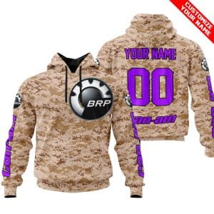 LIMITED EDITION PRODUCTS – US MARINE – CAN AM RACING – CUSTOM NAME – PURPLE