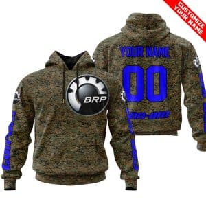 LIMITED EDITION PRODUCTS – US MARINE V1 – CAN AM RACING – CUSTOM NAME – BLUE