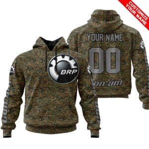 LIMITED EDITION PRODUCTS – US MARINE V1 – CAN AM RACING – CUSTOM NAME – GREY