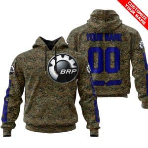 LIMITED EDITION PRODUCTS – US MARINE V1 – CAN AM RACING – CUSTOM NAME – NAVY