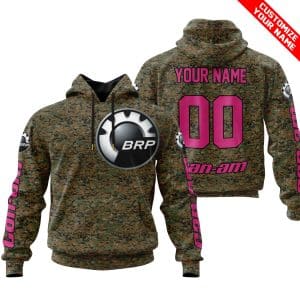 LIMITED EDITION PRODUCTS – US MARINE V1 – CAN AM RACING – CUSTOM NAME – PINK 1
