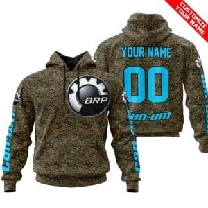 LIMITED EDITION PRODUCTS – US MARINE V1 – CAN AM RACING – CUSTOM NAME – SKY BLUE