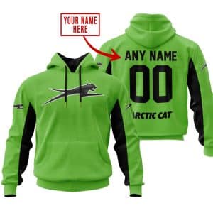 CUSTOM NAME RACING – LIMITED EDITION – ARCTIC CAT – GREEN V2
