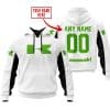 CUSTOM NAME RACING – LIMITED EDITION – KAWASAKI – WHITE V2