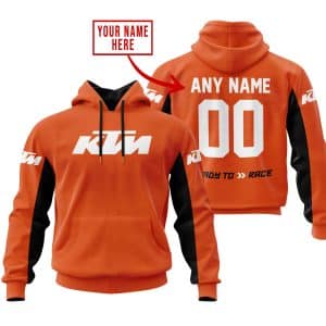 CUSTOM NAME RACING – LIMITED EDITION – KTM – ORANGE V2