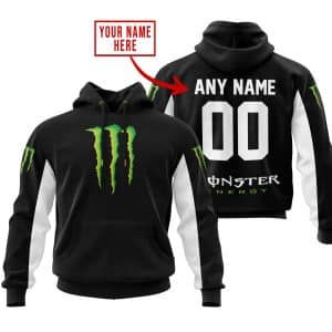 CUSTOM NAME RACING – LIMITED EDITION – MONSTER – WHITE