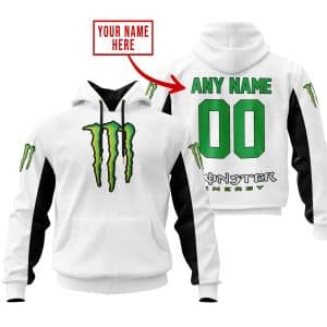 CUSTOM NAME RACING – LIMITED EDITION – MONSTER – WHITE V2