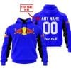 CUSTOM NAME RACING – LIMITED EDITION – REDBULL – BLUE