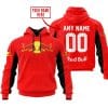 CUSTOM NAME RACING – LIMITED EDITION – REDBULL – RED V2