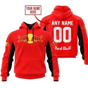 CUSTOM NAME RACING – LIMITED EDITION – REDBULL – RED V2