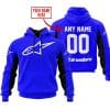 CUSTOM NAME RACING – LIMITED EDITION – ALPINESTARS – BLUE V2