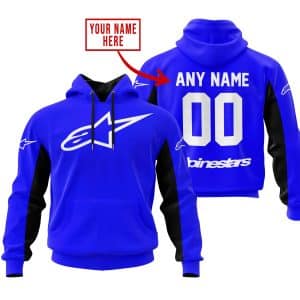 CUSTOM NAME RACING – LIMITED EDITION – ALPINESTARS – BLUE V2