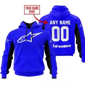 CUSTOM NAME RACING – LIMITED EDITION – ALPINESTARS – BLUE V2