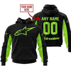 CUSTOM NAME RACING – LIMITED EDITION – ALPINESTARS – GREEN 1