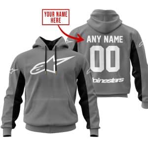 CUSTOM NAME RACING – LIMITED EDITION – ALPINESTARS – GREY V2
