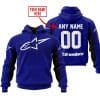 CUSTOM NAME RACING – LIMITED EDITION – ALPINESTARS – NAVY V2