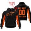 CUSTOM NAME RACING – LIMITED EDITION – ALPINESTARS – ORANGE