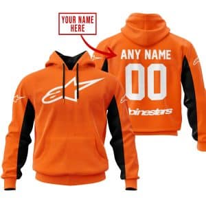 CUSTOM NAME RACING – LIMITED EDITION – ALPINESTARS – ORANGE V2