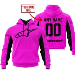 CUSTOM NAME RACING – LIMITED EDITION – ALPINESTARS – PINK V2
