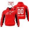 CUSTOM NAME RACING – LIMITED EDITION – ALPINESTARS – RED V2