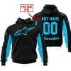 CUSTOM NAME RACING – LIMITED EDITION – ALPINESTARS – SKY BLUE