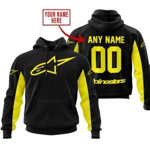 CUSTOM NAME RACING – LIMITED EDITION – ALPINESTARS – YELOW
