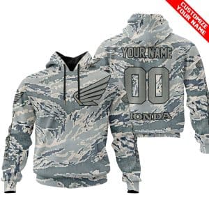 LIMITED EDITION PRODUCTS – US AIR PORCE – HONDA RACING – CUSTOM NAME
